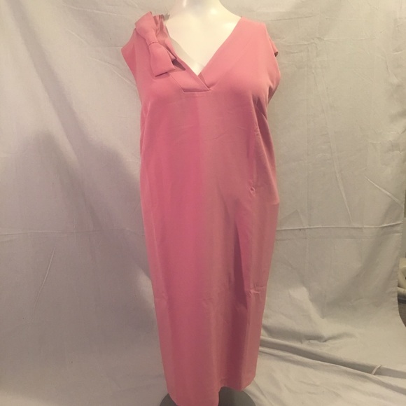 Eloquii Dresses & Skirts - 🎉Eloquii Bow Front Rose Sheath Dress size24 NWT🎉